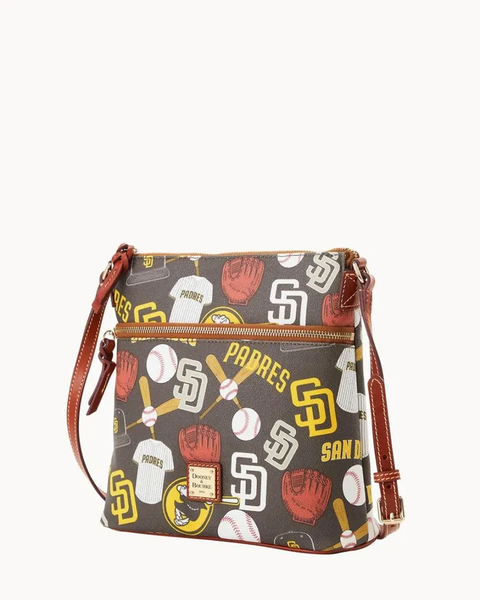 MLB Padres Crossbody Padres Women Dooney and Bourke Crossbodies MLB Padres Crossbody Padres Women Dooney and Bourke Crossbodies