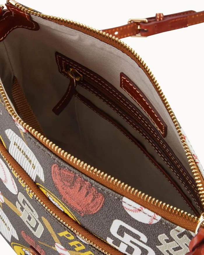 MLB Padres Crossbody Padres Women Dooney and Bourke Crossbodies MLB Padres Crossbody Padres Women Dooney and Bourke Crossbodies