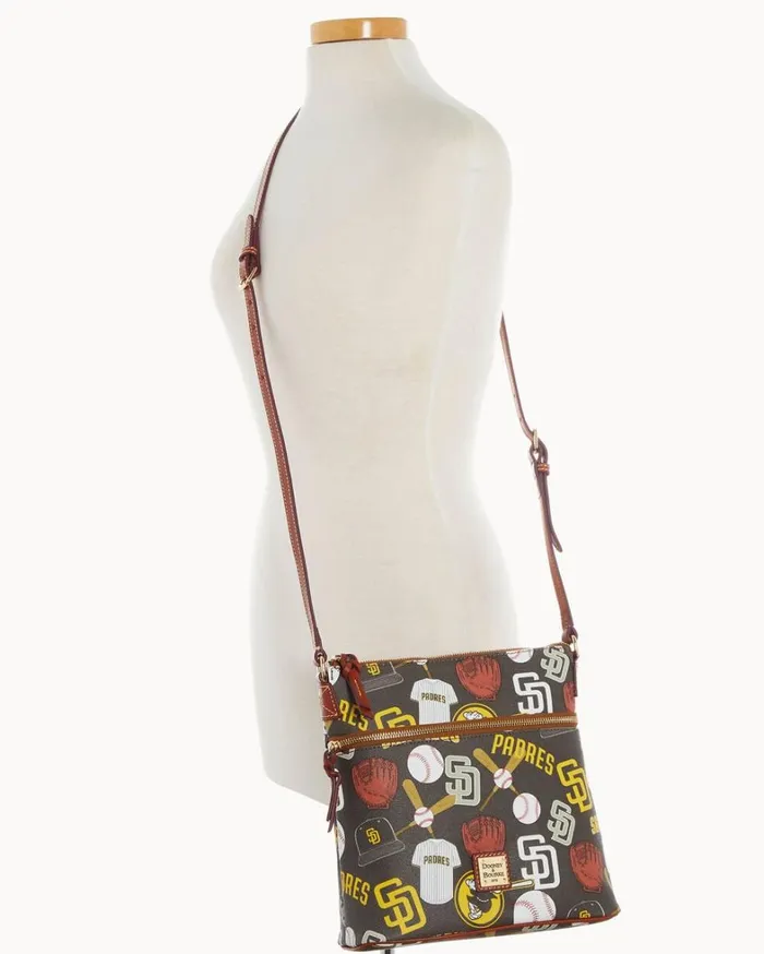 MLB Padres Crossbody Padres Women Dooney and Bourke Crossbodies MLB Padres Crossbody Padres Women Dooney and Bourke Crossbodies