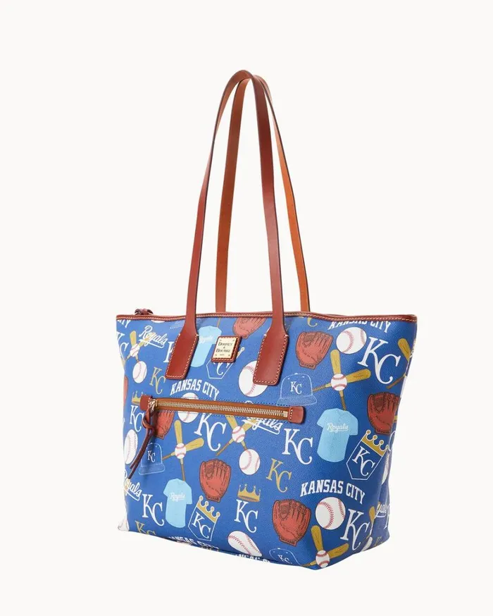 MLB Royals Tote Royals Women Dooney and Bourke Totes MLB Royals Tote Royals Women Dooney and Bourke Totes