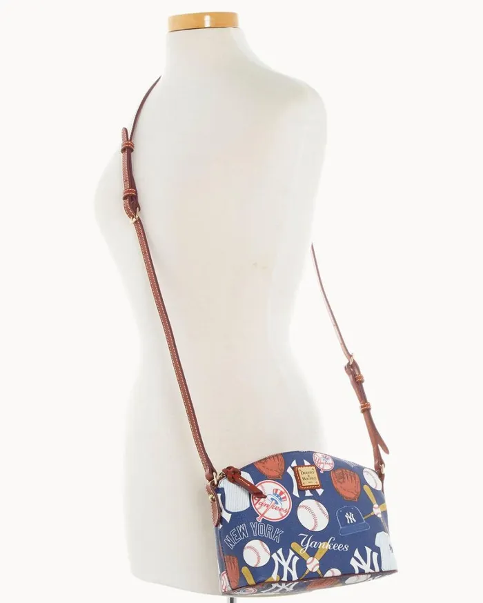 MLB Yankees Suki Crossbody Yankees Women Dooney and Bourke Crossbodies MLB Yankees Suki Crossbody Yankees Women Dooney and Bourke Crossbodies