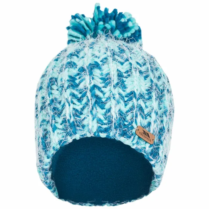 Mullida Knitted Beanie Cosmic Blue Women Trespass Hats