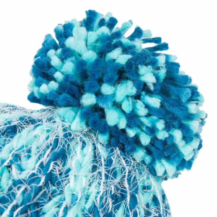 Mullida Knitted Beanie Cosmic Blue Women Trespass Hats