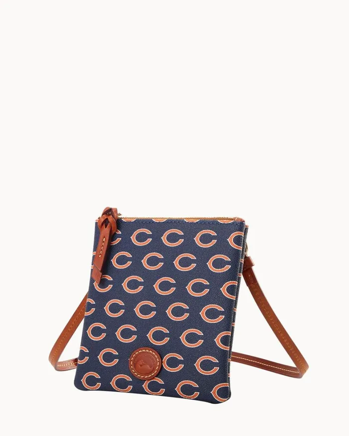 NFL Bears Small North South Top Zip Crossbody Bears Women Dooney and Bourke Crossbodies NFL Bears Small North South Top Zip Crossbody Bears Women Dooney and Bourke Crossbodies