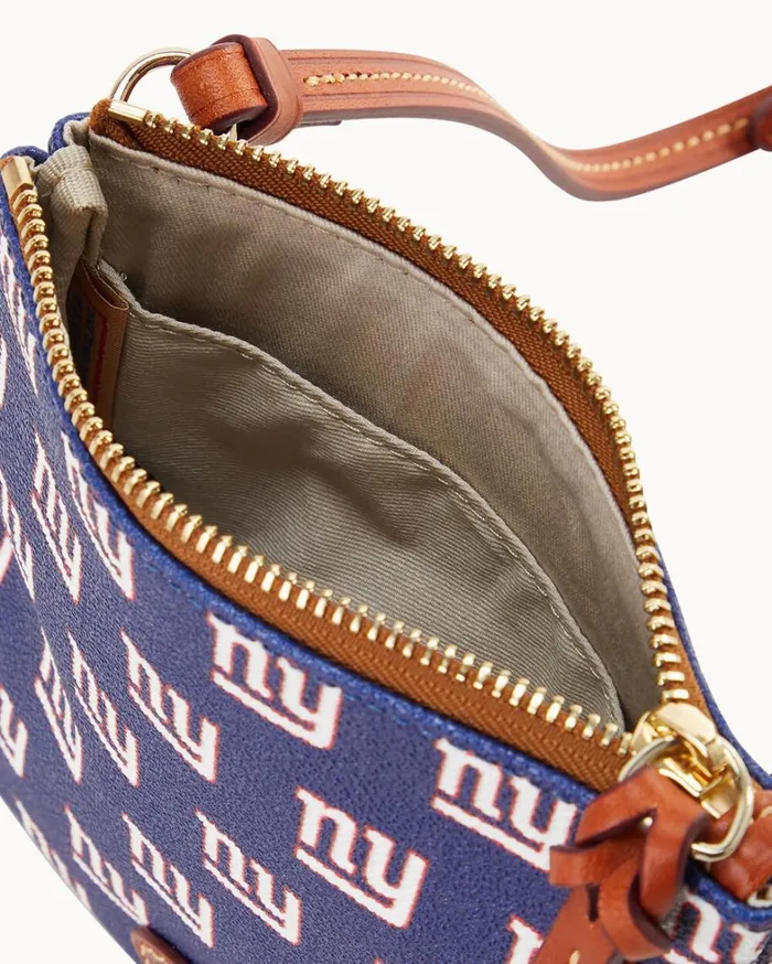 NFL NY Giants Small North South Top Zip Crossbody Giants Women Dooney and Bourke Crossbodies NFL NY Giants Small North South Top Zip Crossbody Giants Women Dooney and Bourke Crossbodies