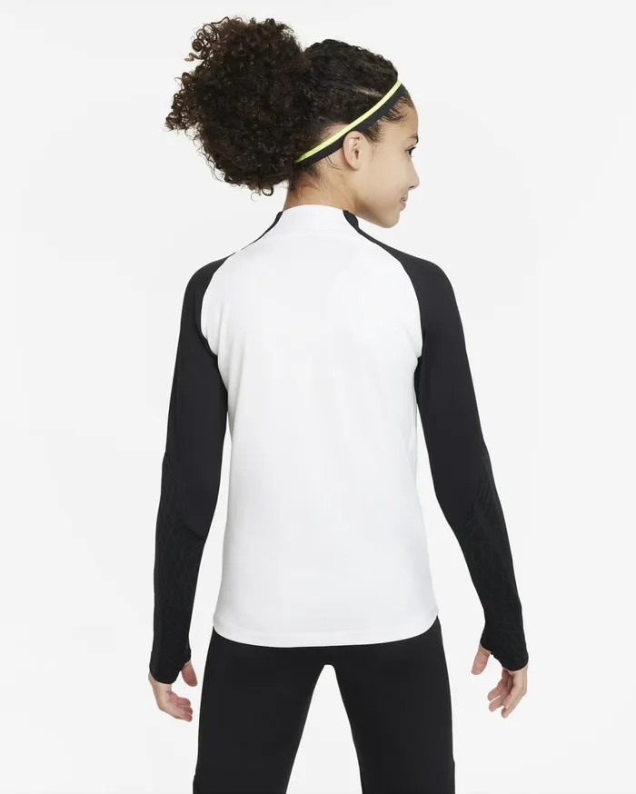 Older Kids 7 8211 15 Years Kids Nike DriFIT Strike Whiteblackbright Crimsonbright Crimson