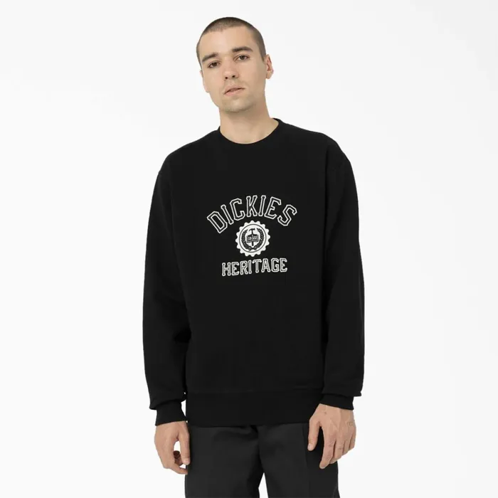 Oxford Graphic Sweatshirt Black Black kbk Men Dickies Hoodies and Sweatshirts Oxford Graphic Sweatshirt Black Black kbk Men Dickies Hoodies and Sweatshirts