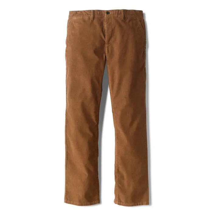 Pants Men Orvis 1856 Corduroy Chinos Tobacco