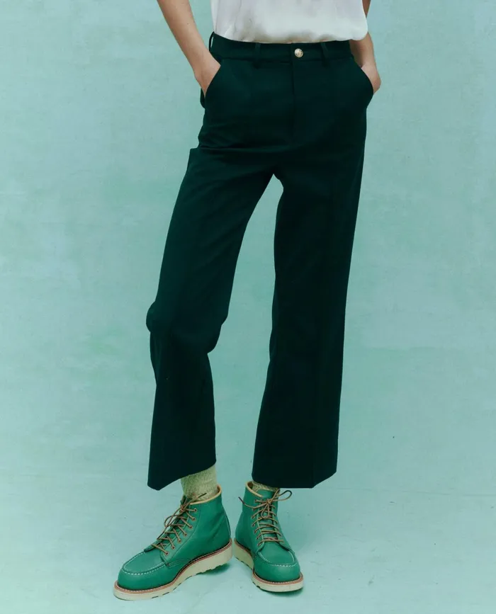 Pants Women The Great The Prim Trouser Winter Pine