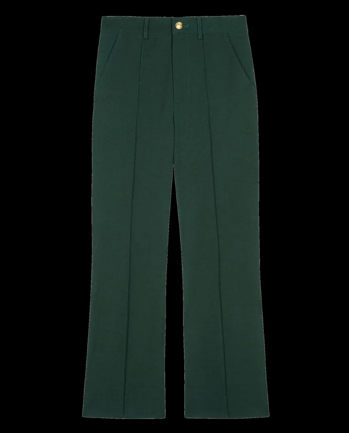 Pants Women The Great The Prim Trouser Winter Pine Pants Women The Great The Prim Trouser Winter Pine