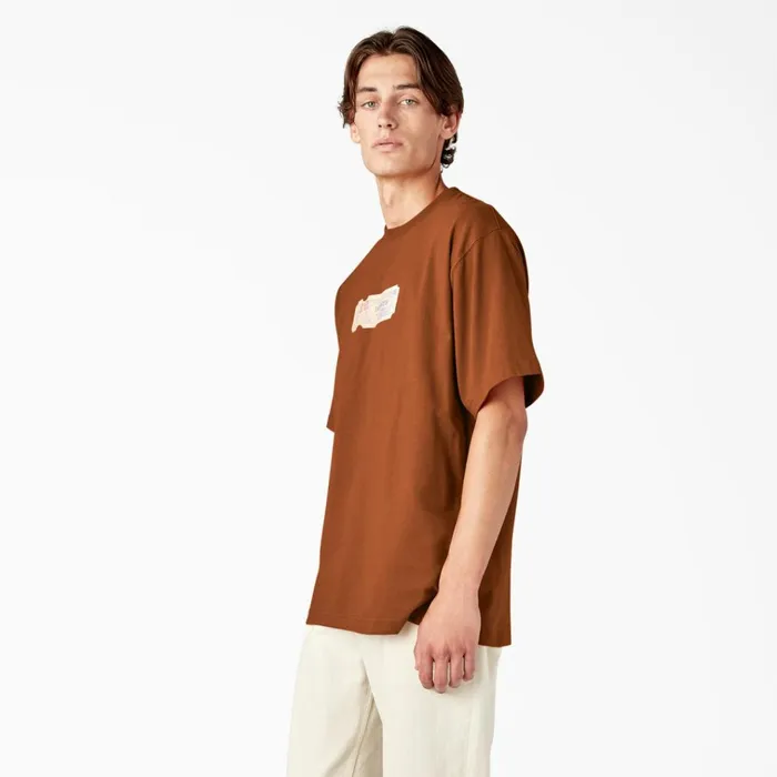 Paxico Graphic TShirt Bombay Brown Bombay Brown b2b Men Dickies TShirts Paxico Graphic TShirt Bombay Brown Bombay Brown b2b Men Dickies TShirts