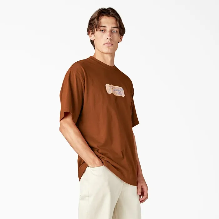 Paxico Graphic TShirt Bombay Brown Bombay Brown b2b Men Dickies TShirts Paxico Graphic TShirt Bombay Brown Bombay Brown b2b Men Dickies TShirts