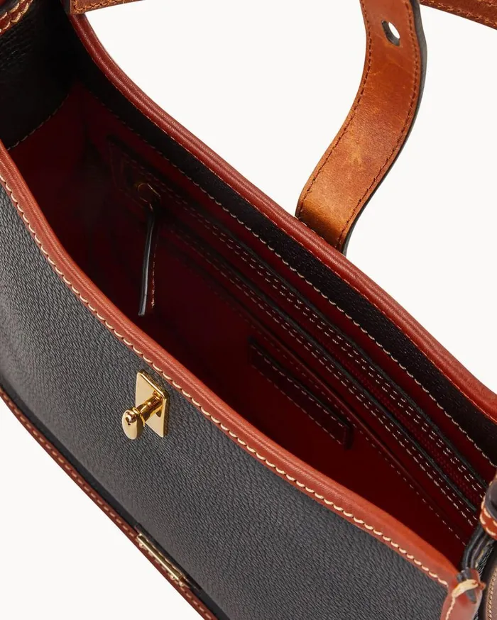 Pebble Grain Messenger Black Women Dooney and Bourke Shoulder Bags Pebble Grain Messenger Black Women Dooney and Bourke Shoulder Bags