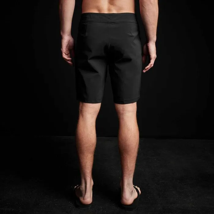 Performance Swim Men James Perse YOSEMITE Scuba Zip Boardshort Black