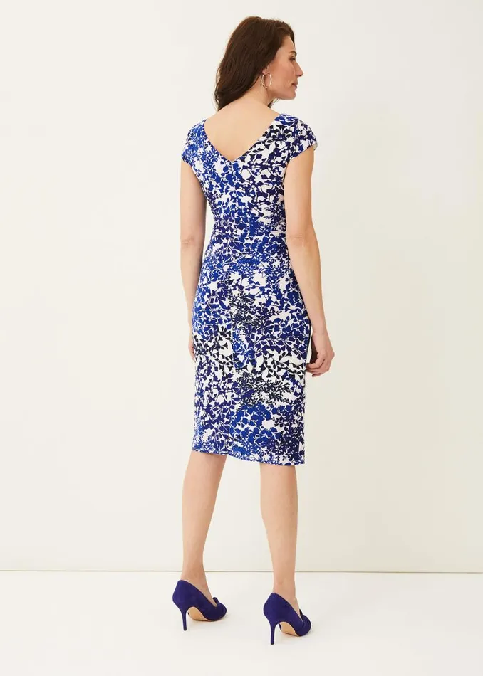 Phase Eight Dresses Arielle Contrast Print Jersey Dress Ceruleanalmond 8211 Women Phase Eight Dresses Arielle Contrast Print Jersey Dress Ceruleanalmond 8211 Women