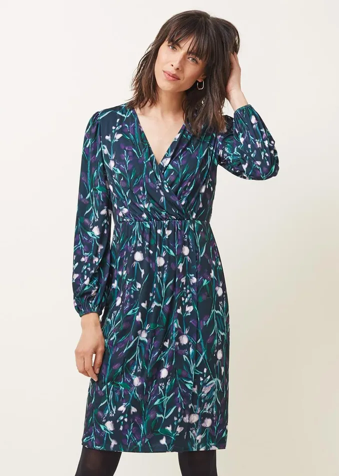 Phase Eight Dresses Beatrix Floral Jersey Dress Multicoloured 8211 Women