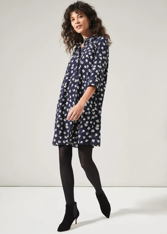 Phase Eight Dresses Bella Floral Dress Navyivory 8211 Women