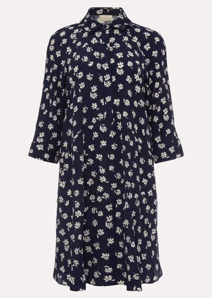 Phase Eight Dresses Bella Floral Dress Navyivory 8211 Women