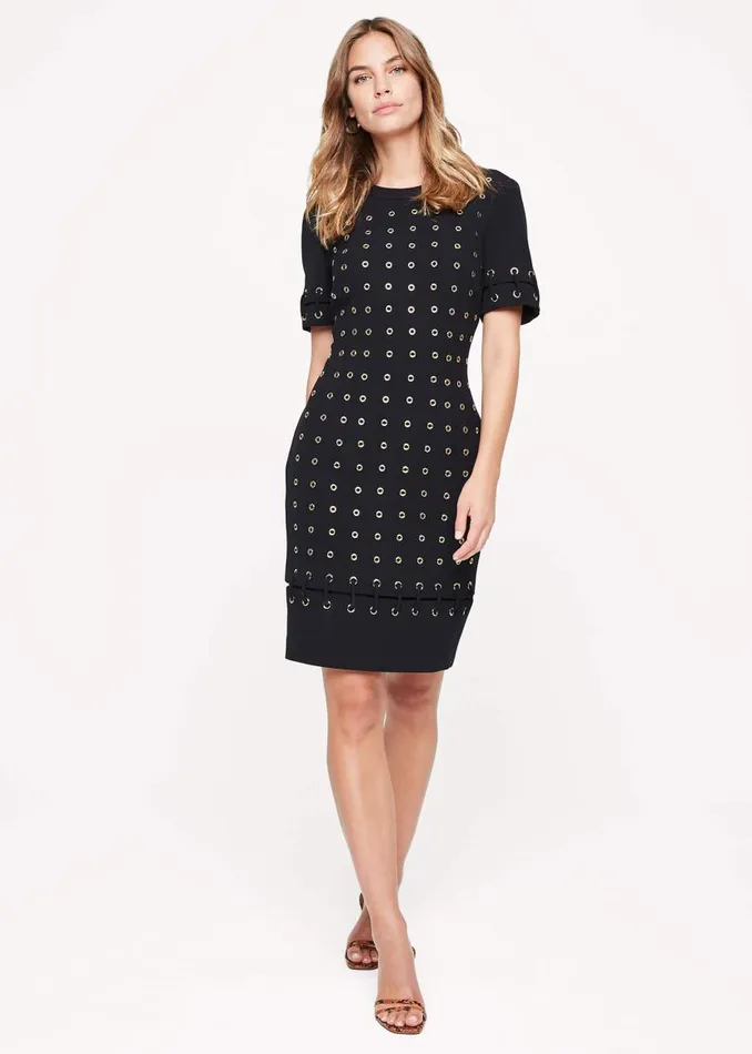 Phase Eight Dresses Evlin Eyelet Dress Black 8211 Women