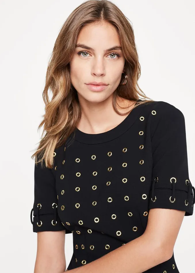 Phase Eight Dresses Evlin Eyelet Dress Black 8211 Women