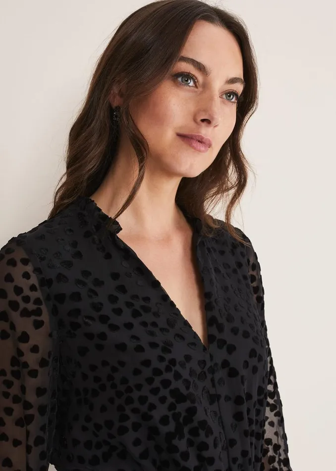 Phase Eight Dresses Isador Textured Fit And Flare Midi Dress Black 8211 Women Phase Eight Dresses Isador Textured Fit And Flare Midi Dress Black 8211 Women