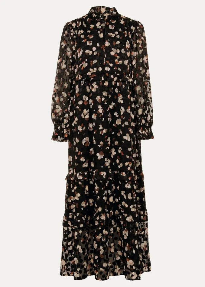 Phase Eight Dresses Karsyn Leopard Spot Textured Midi Dress Black Multi 8211 Women Phase Eight Dresses Karsyn Leopard Spot Textured Midi Dress Black Multi 8211 Women