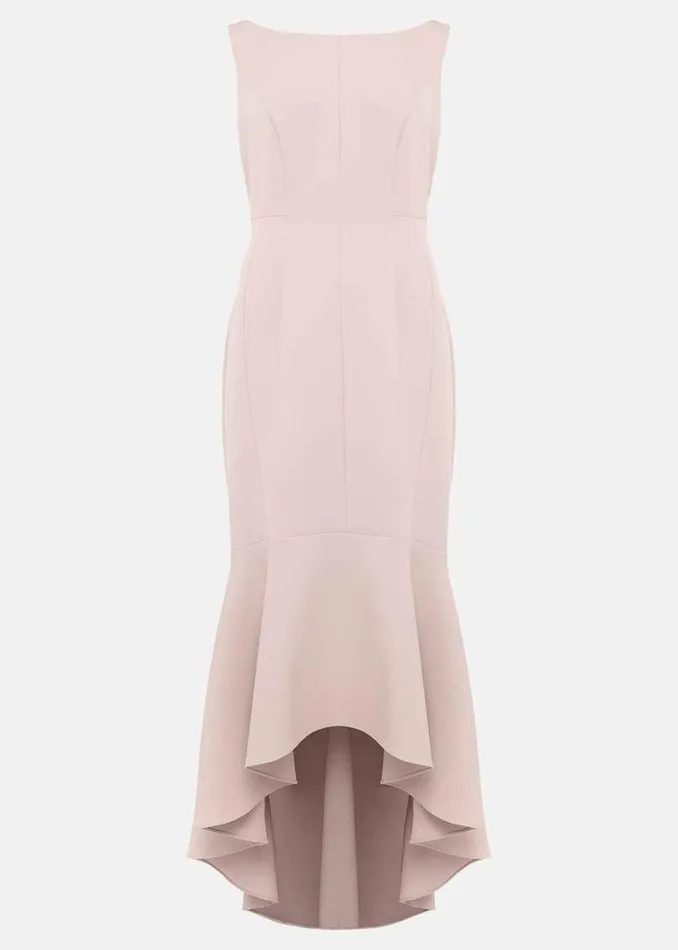 Phase Eight Dresses Leela Fitted Maxi Dress Antique Rose 8211 Women