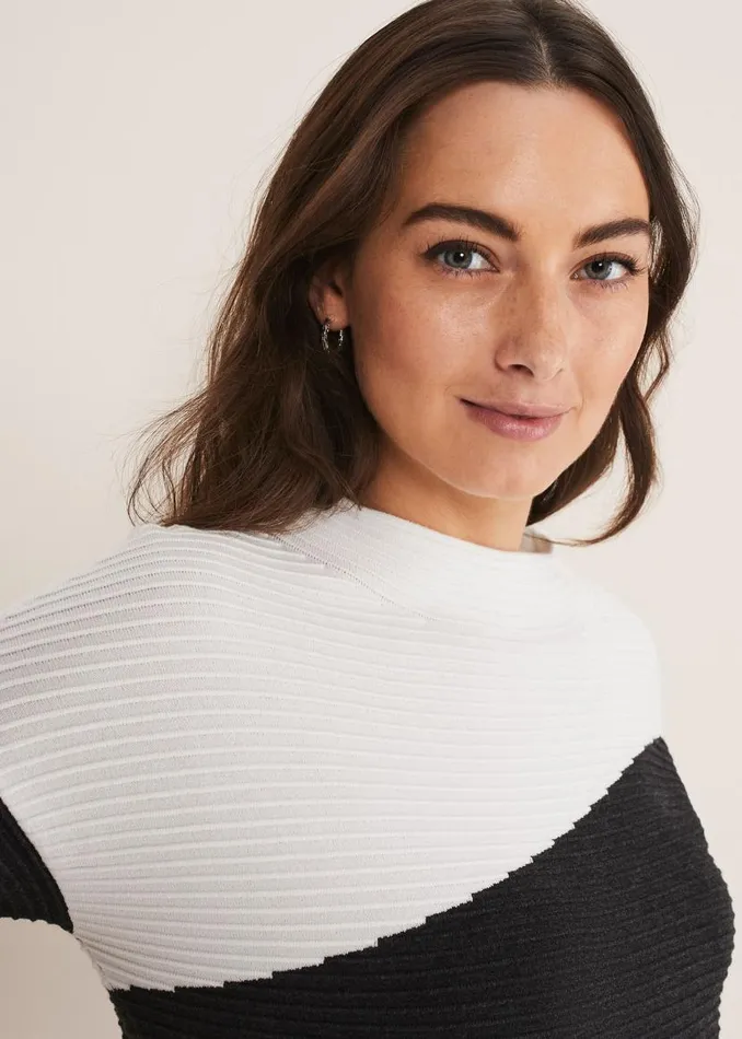 Phase Eight Dresses Mali Textured Stitch Colourblock Dress Blackmulti 8211 Women Phase Eight Dresses Mali Textured Stitch Colourblock Dress Blackmulti 8211 Women
