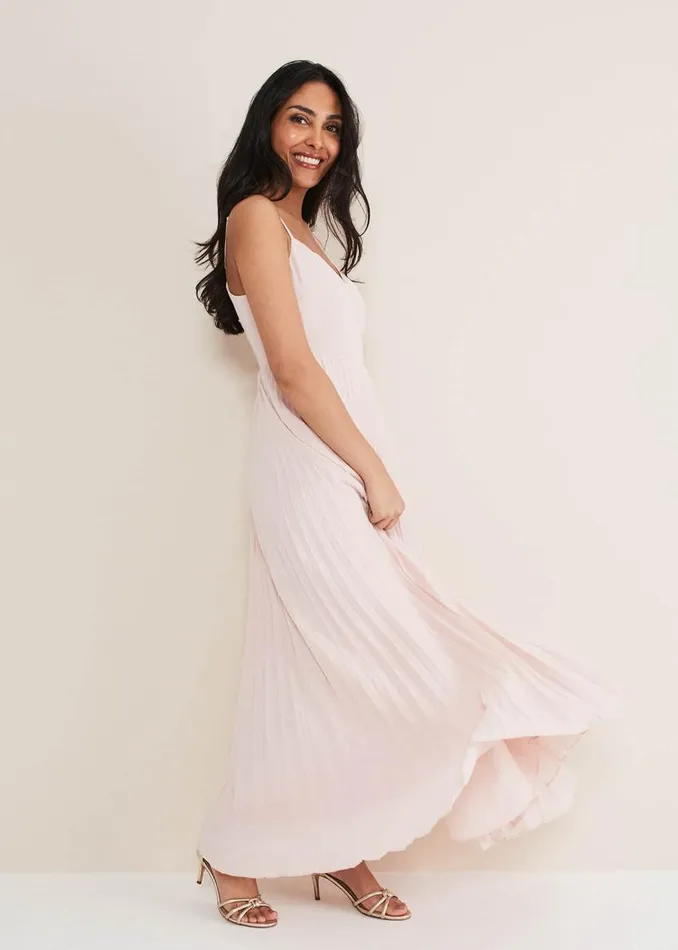 Phase Eight Dresses Petite Michelle Lace Pleated Maxi Dress Antique Rose 8211 Women Phase Eight Dresses Petite Michelle Lace Pleated Maxi Dress Antique Rose 8211 Women