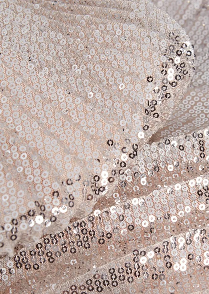 Phase Eight Dresses Simara Sequin Dress Silver 8211 Women
