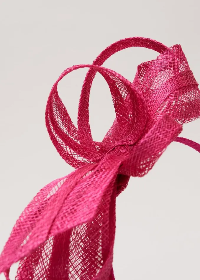 Phase Eight Fascinators and Hats Twist Bow Headband Pink 8211 Women