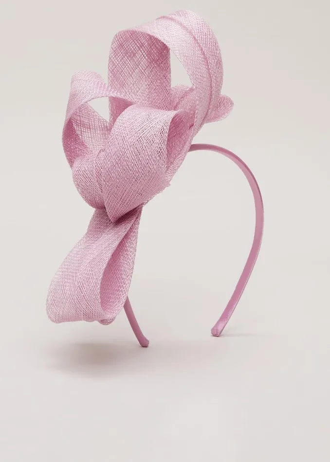 Phase Eight Headbands Large Bow Headband Pink 8211 Women