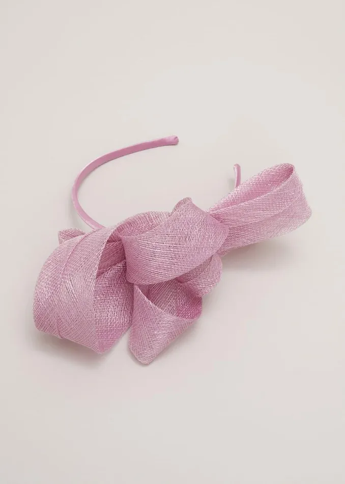 Phase Eight Headbands Large Bow Headband Pink 8211 Women