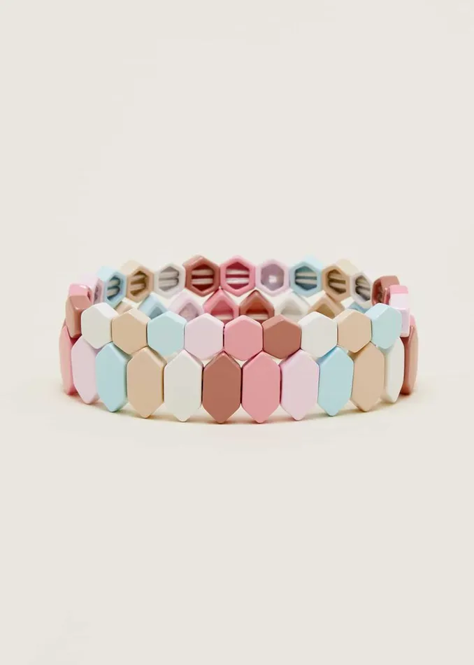 Phase Eight Jewellery Pastel Beaded Bracelet Pack Multi Brights 8211 Women
