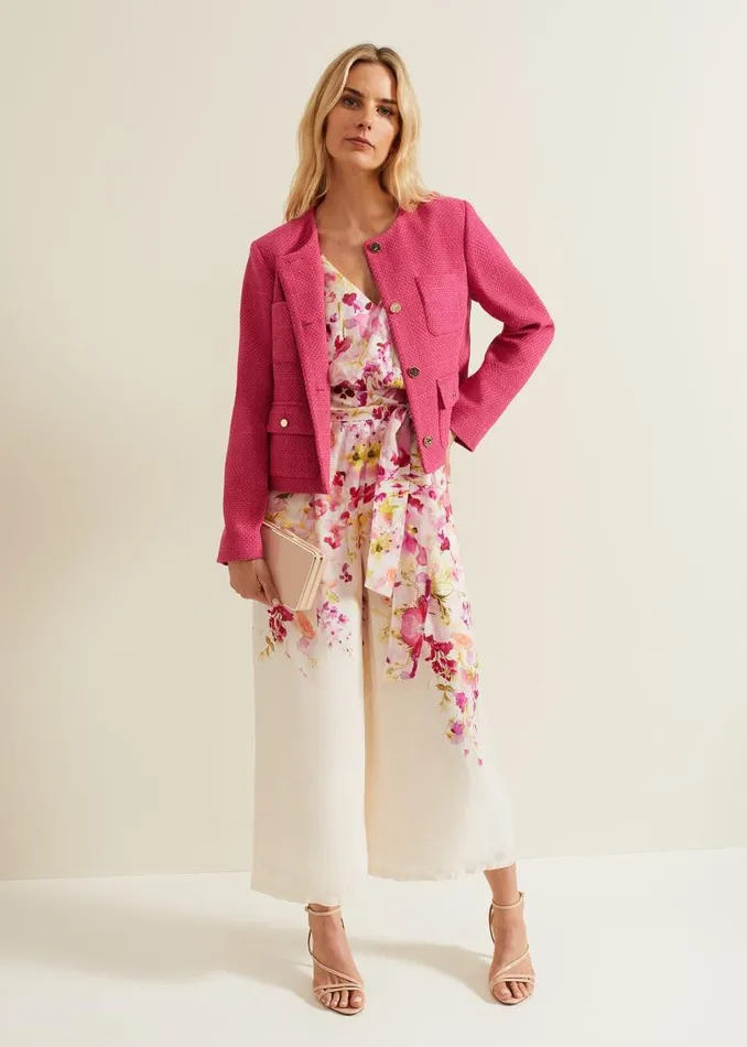 Phase Eight Jumpsuits Ethel Floral Wide Leg Jumpsuit Multicoloured 8211 Women Phase Eight Jumpsuits Ethel Floral Wide Leg Jumpsuit Multicoloured 8211 Women