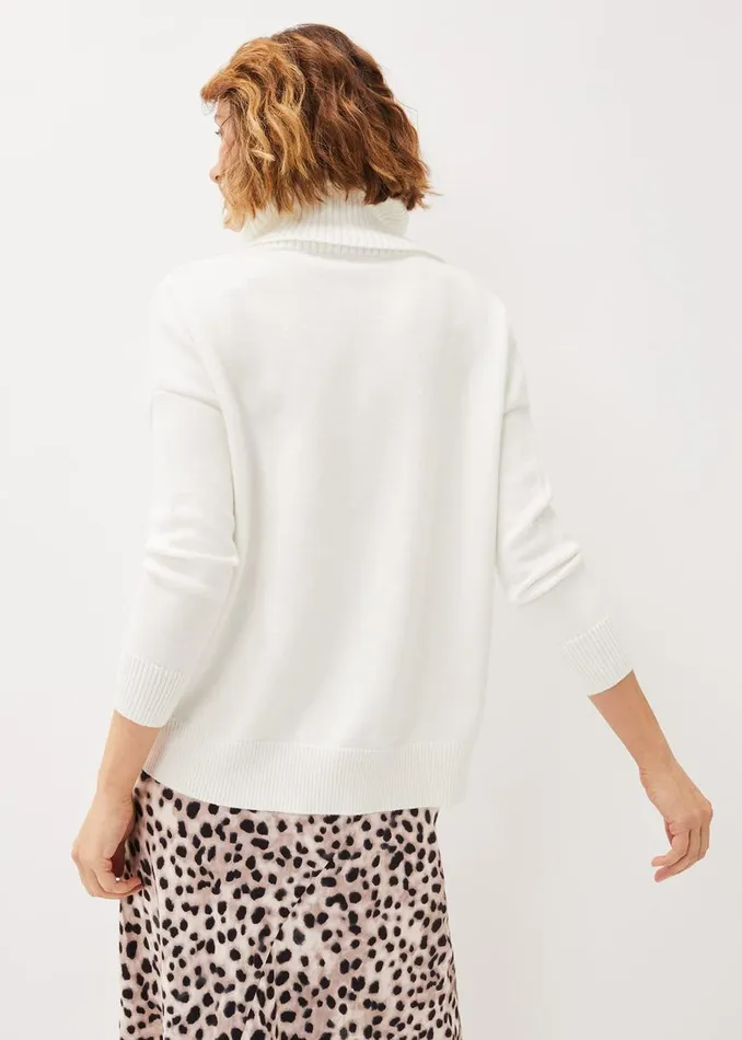 Phase Eight Knitwear Etty Chunky Knit Jumper Winter White 8211 Women