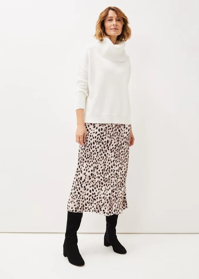 Phase Eight Knitwear Etty Chunky Knit Jumper Winter White 8211 Women