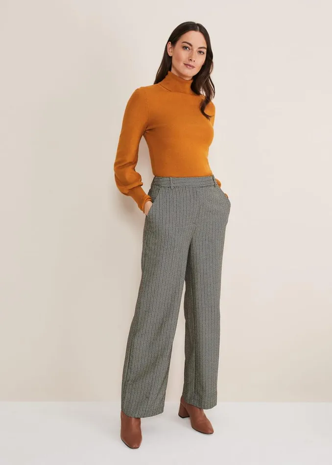 Phase Eight Knitwear Gwyneth Balloon Sleeve Fine Knit Jumper Amber 8211 Women Phase Eight Knitwear Gwyneth Balloon Sleeve Fine Knit Jumper Amber 8211 Women