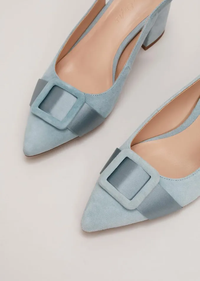 Phase Eight Occasion Shoes Suede Buckle Block Heel Shoe Light Green 8211 Women Phase Eight Occasion Shoes Suede Buckle Block Heel Shoe Light Green 8211 Women