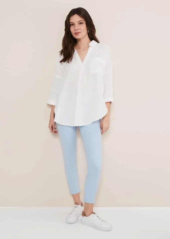 Phase Eight Trousers Amina Jeggings Soft Blue 8211 Women