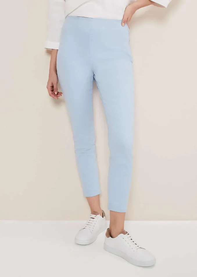 Phase Eight Trousers Amina Jeggings Soft Blue 8211 Women