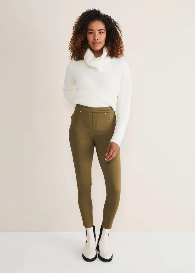 Phase Eight Trousers Eliza Jegging Olive 8211 Women