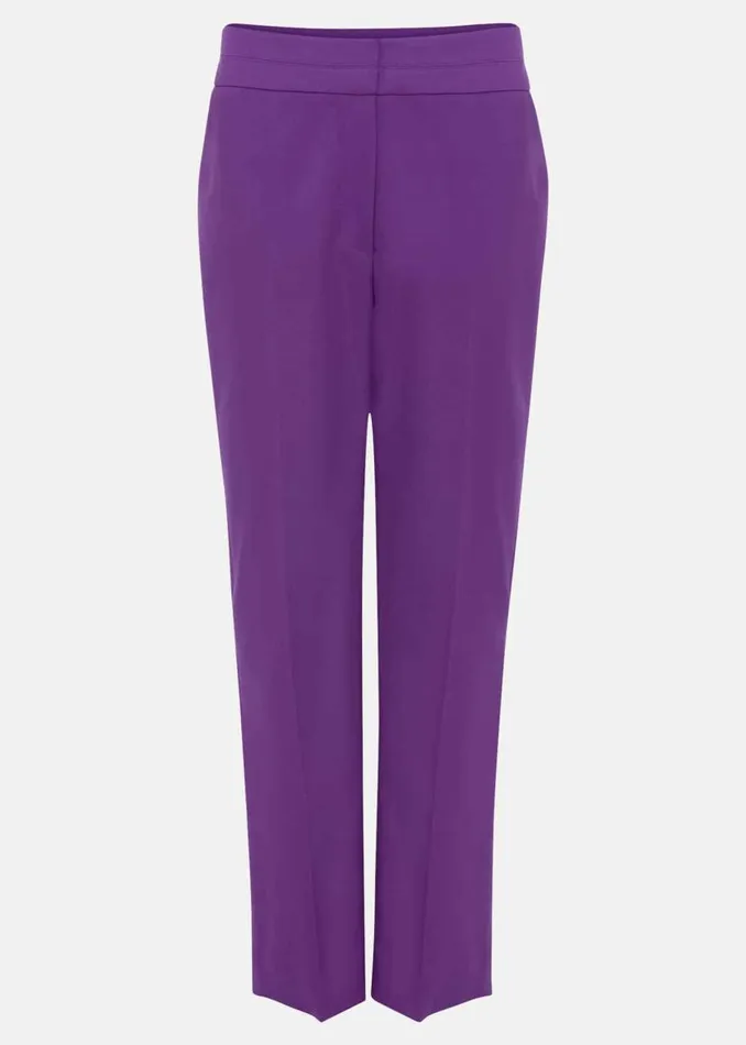 Phase Eight Trousers Julianna Cropped Straight Leg Trousers Purple 8211 Women Phase Eight Trousers Julianna Cropped Straight Leg Trousers Purple 8211 Women