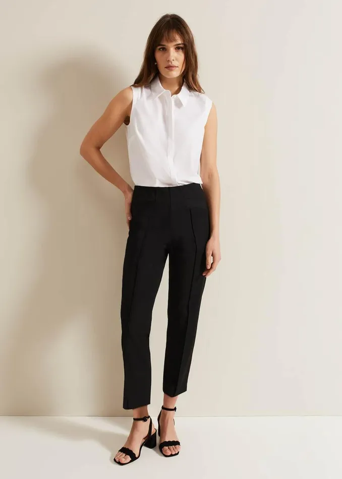 Phase Eight Trousers Miah Capri Trousers Black 8211 Women