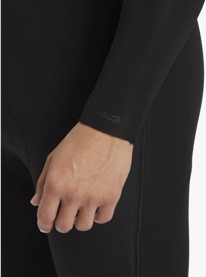 Quiksilver 43 Everyday Sessions ChestZip Wetsuit Black Mens Wetsuits