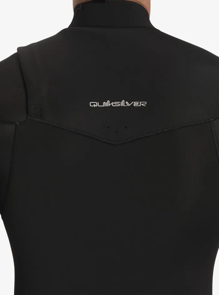 Quiksilver 43 Everyday Sessions ChestZip Wetsuit Black Mens Wetsuits