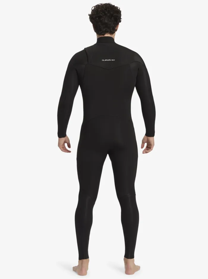 Quiksilver 43 Everyday Sessions ChestZip Wetsuit Black Mens Wetsuits