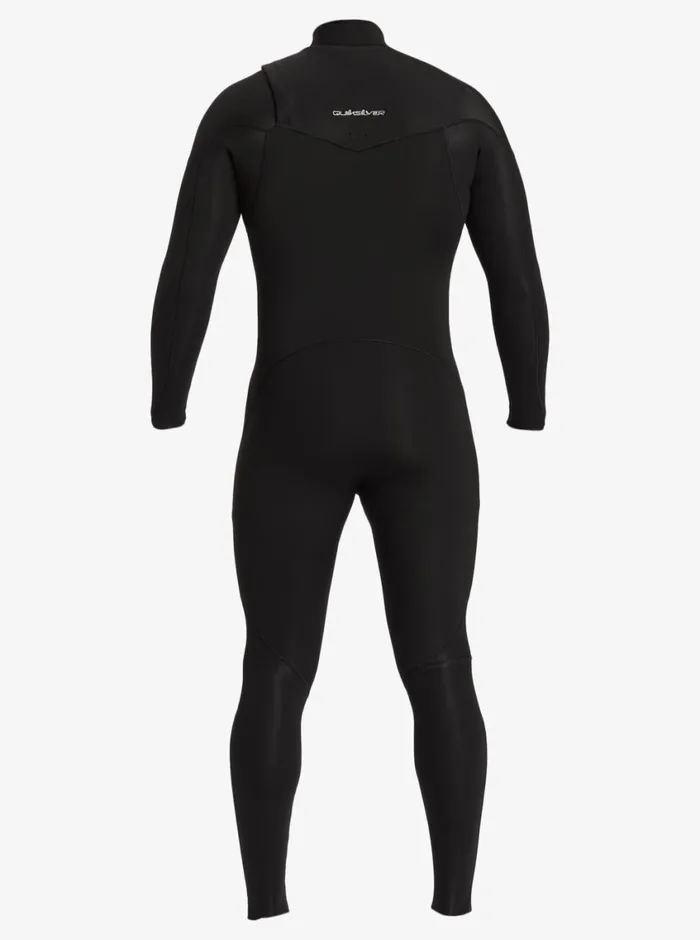 Quiksilver 43 Everyday Sessions ChestZip Wetsuit Black Mens Wetsuits