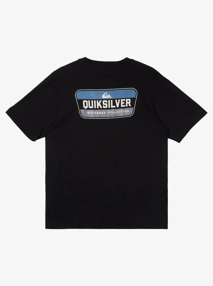 Quiksilver All Filled Up TShirt Black MensWaterman Tees Quiksilver All Filled Up TShirt Black MensWaterman Tees