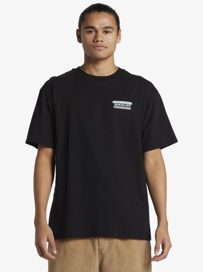Quiksilver All Filled Up TShirt Black MensWaterman Tees Quiksilver All Filled Up TShirt Black MensWaterman Tees